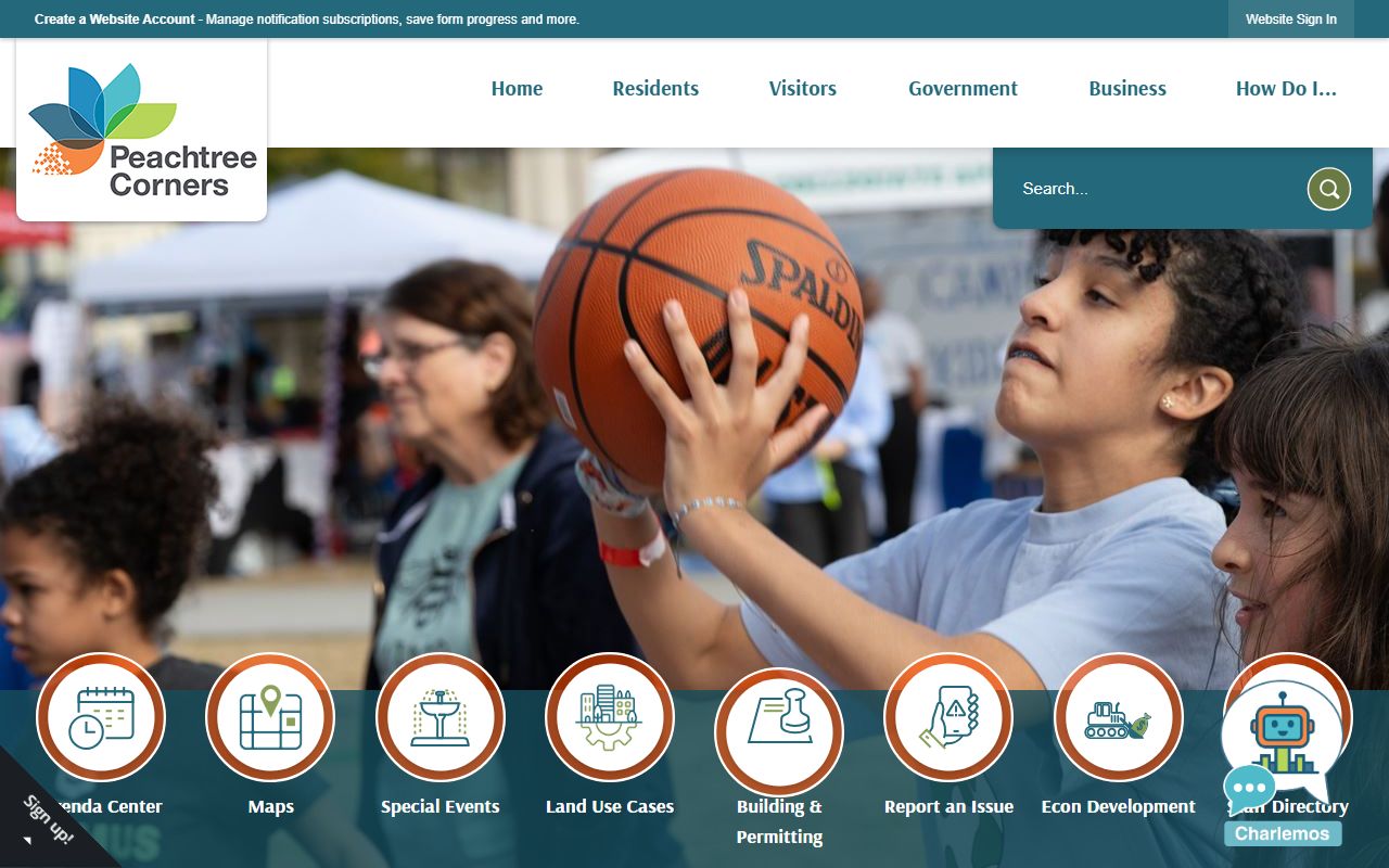 Peachtree Corners family court records city website for Peachtree Corners Georgia