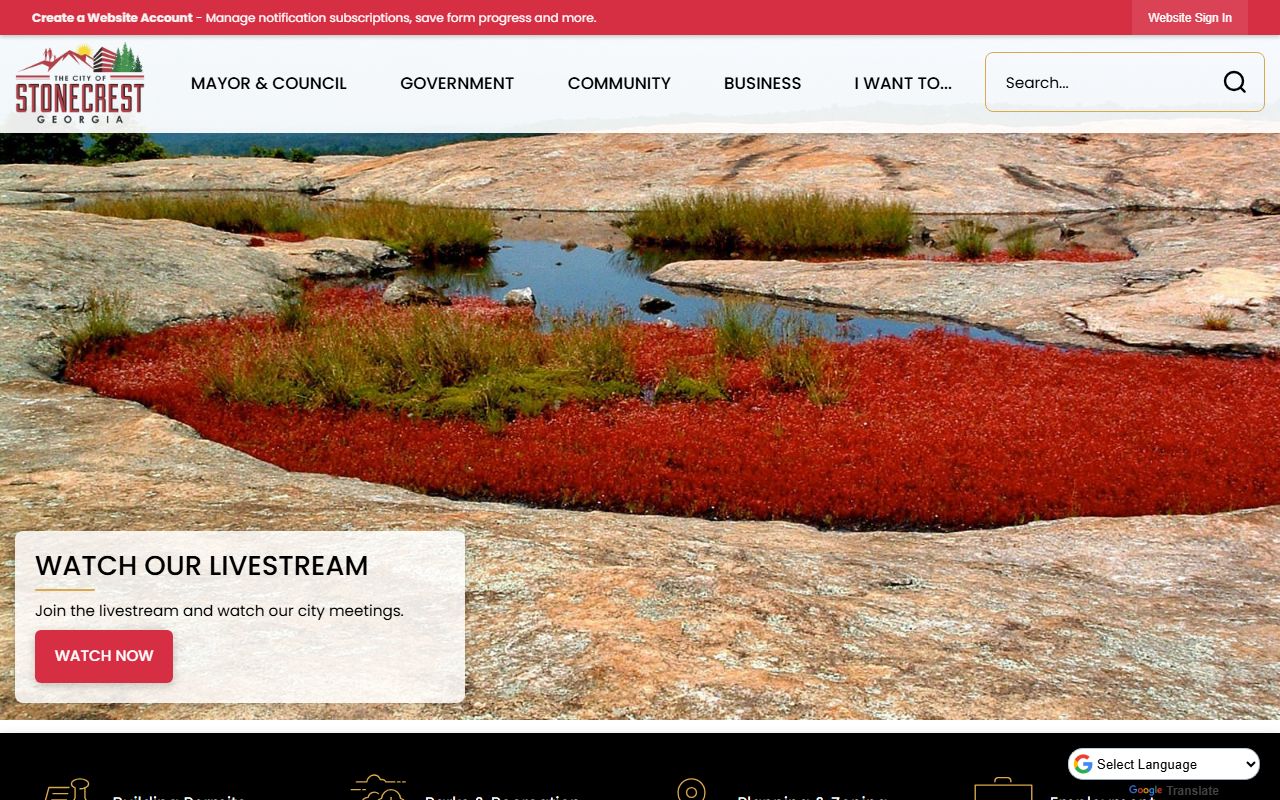 Stonecrest family court records city website for local government information