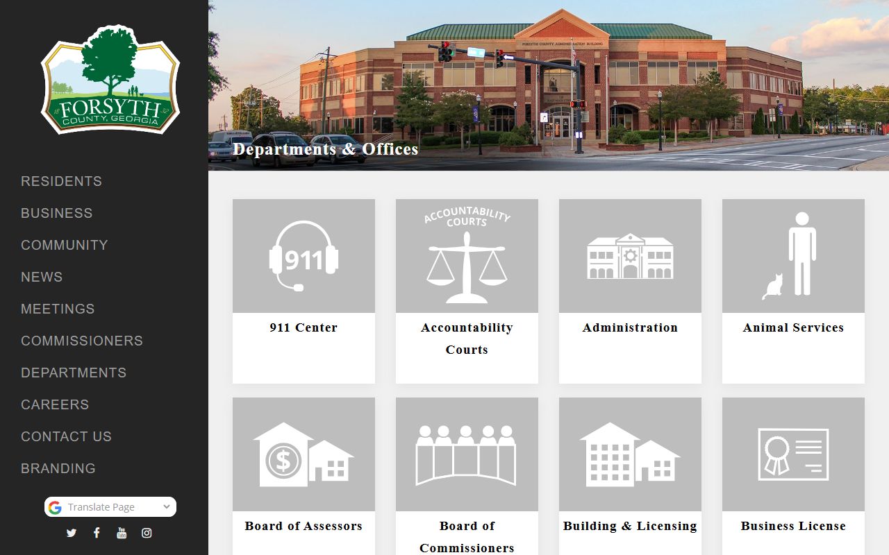 Forsyth County family court records clerk website