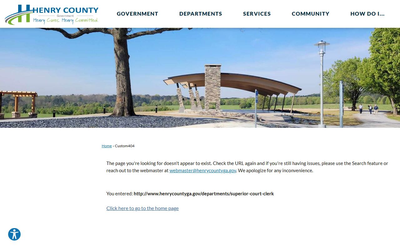 Henry County family court records Superior Court Clerk website